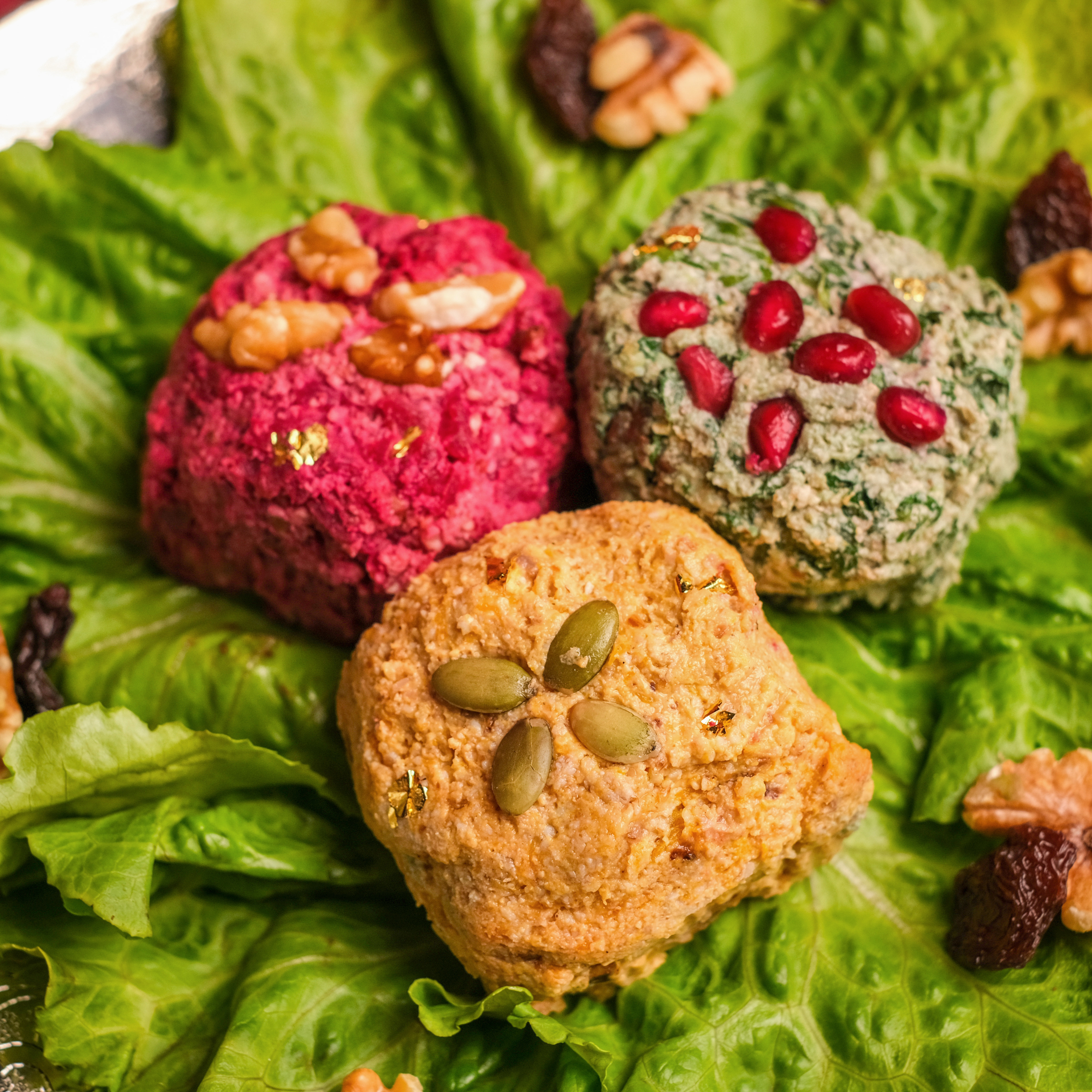 2026 世界年菜｜三色核桃醬蔬菜球｜喬治亞