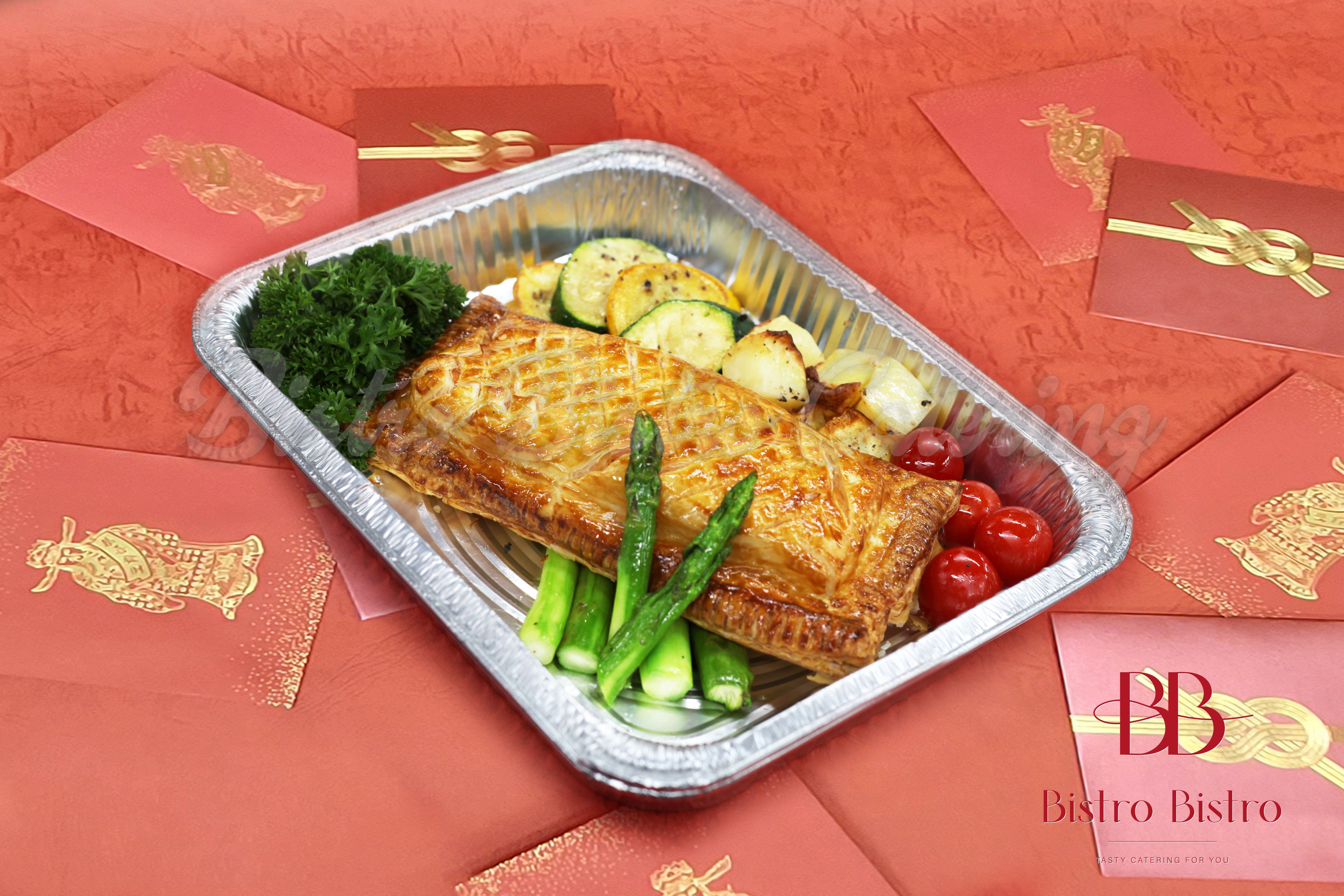 新春限定 威靈頓酥皮三文魚 3磅