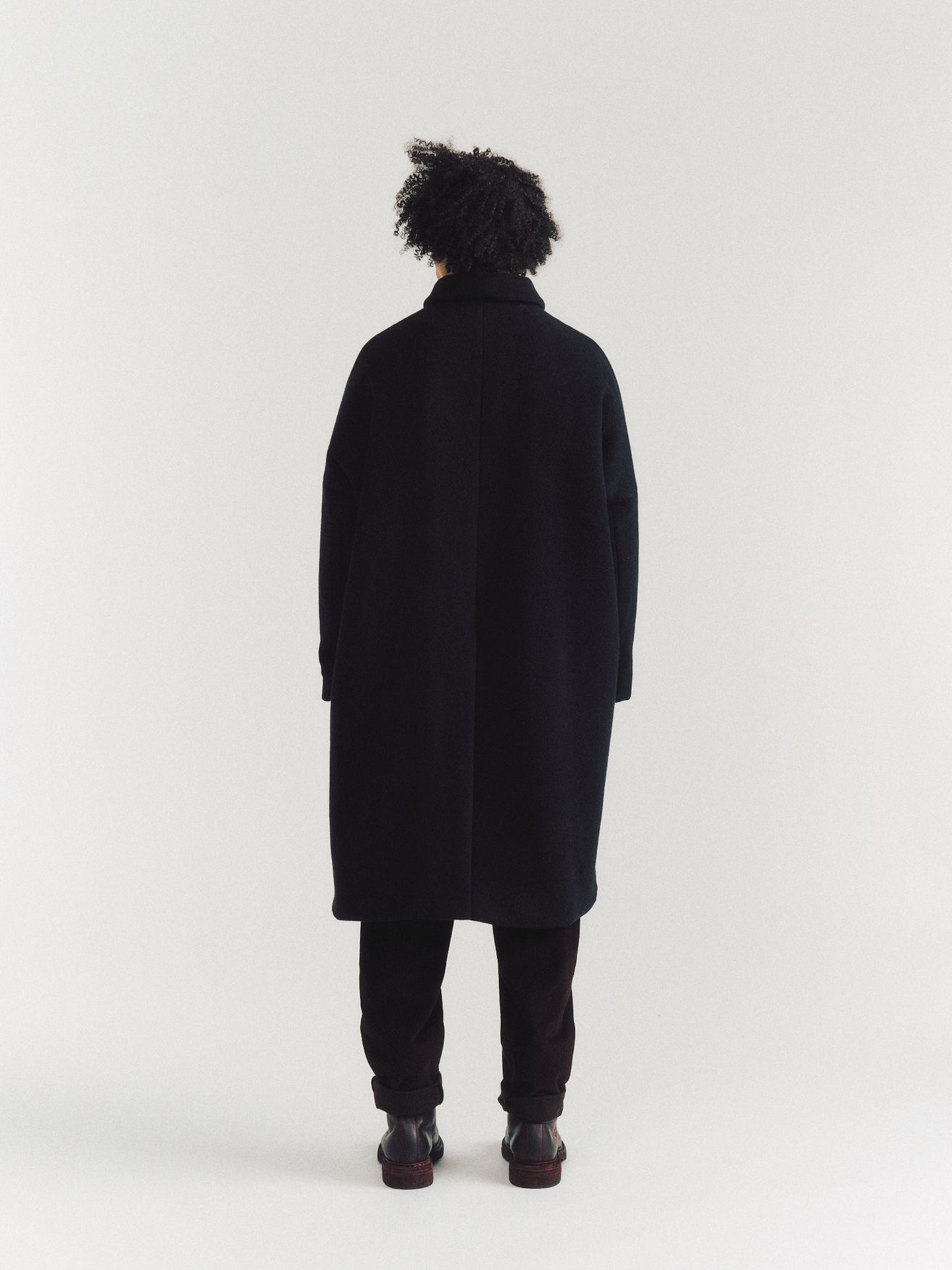 Casey Casey Big Blobby Coat - Kasper Black