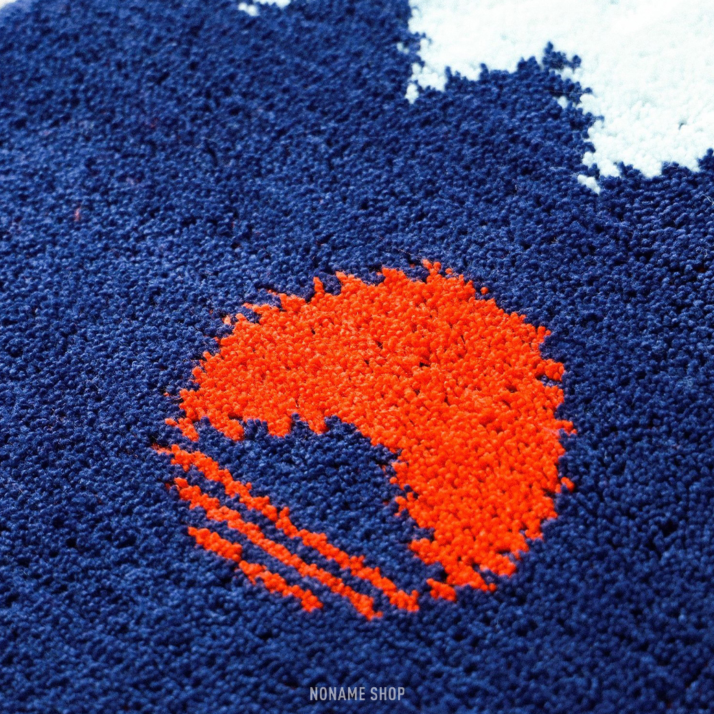 BEAMS JAPAN 𝐌𝐔𝐋𝐓𝐈 𝐌𝐀𝐓 日本限定 三愛繊維 富士山 地毯