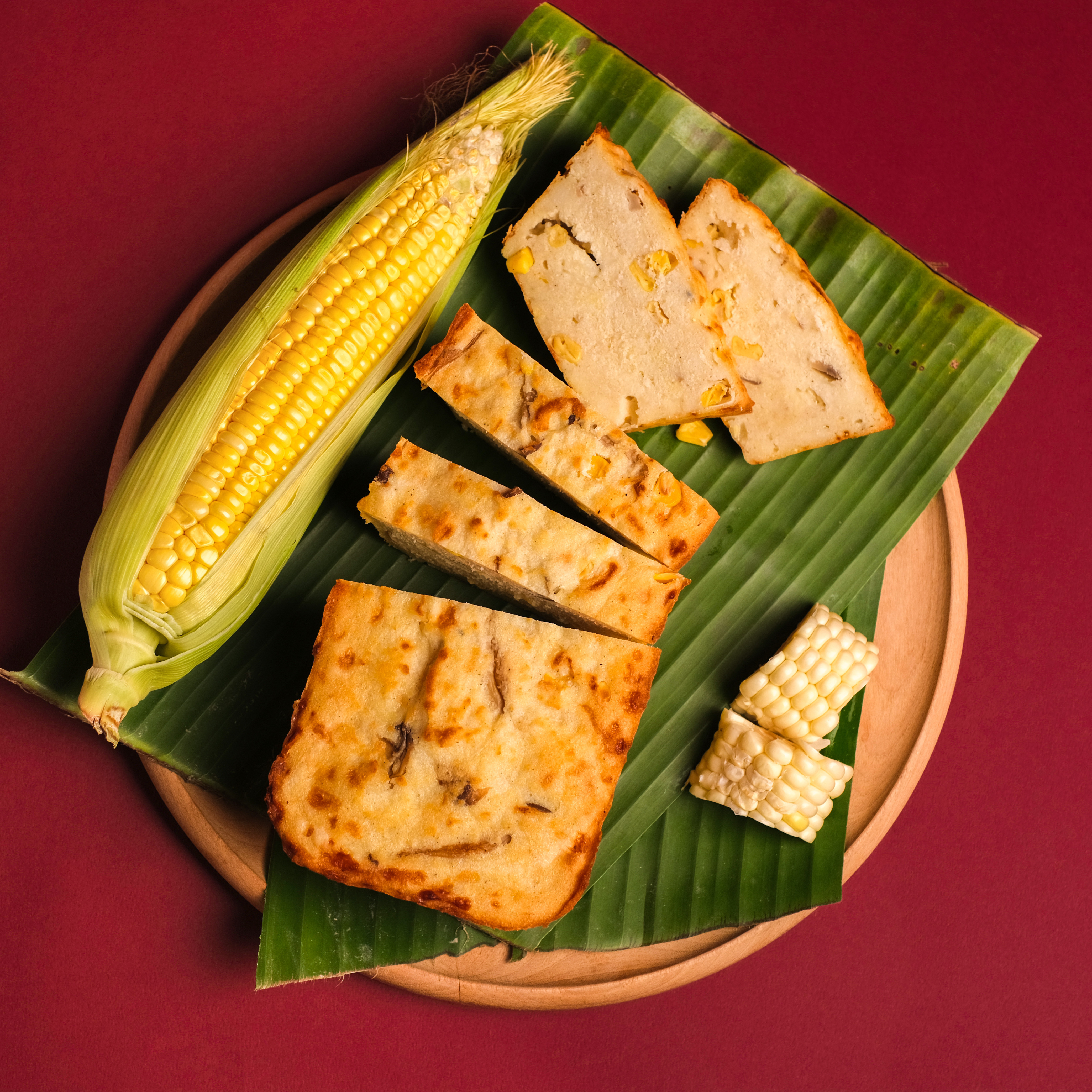 2026 世界年菜｜蘑菇起司玉米糕 (蛋奶素)｜巴拉圭