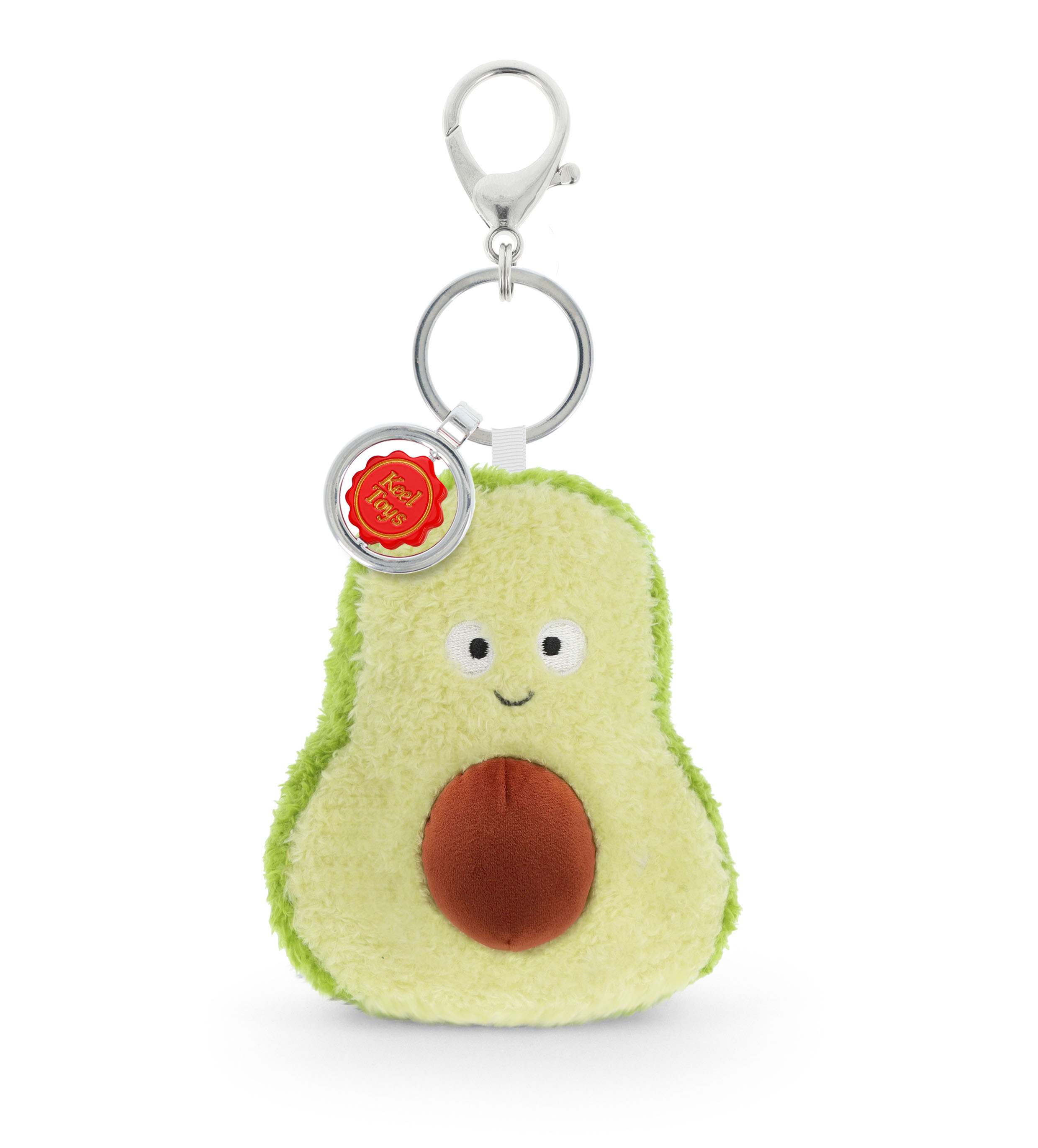 Keel Toys Keeleco Bag Charm Avocado 酪梨 吊飾/鑰匙圈