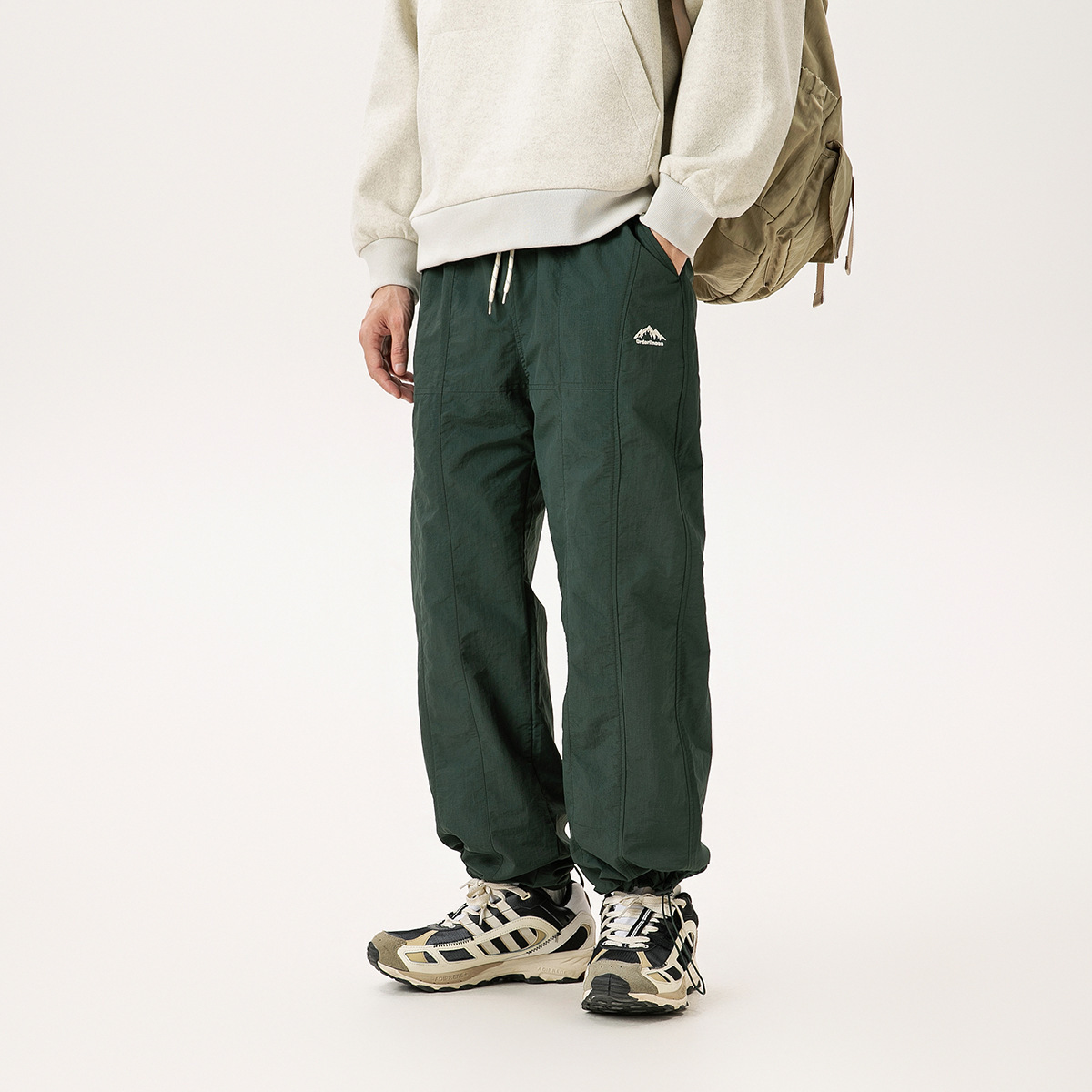 1M28 山系刺繡機能感工裝褲 三色