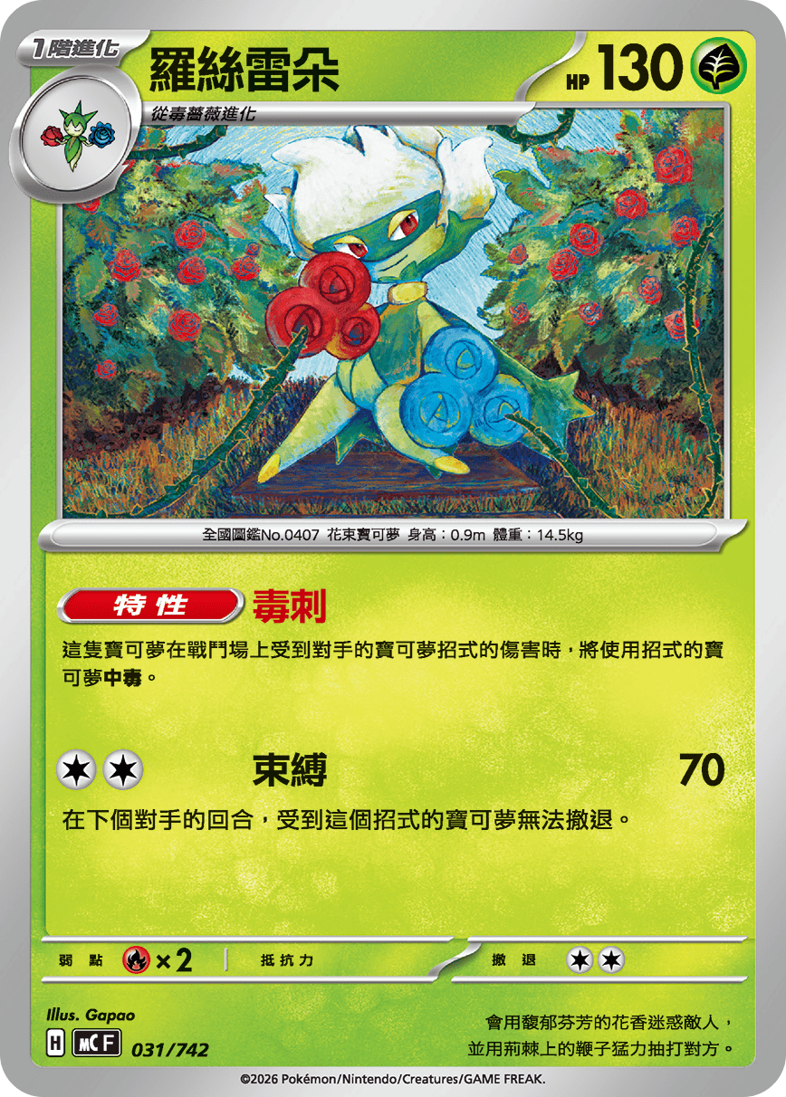 MCF 031/742 羅絲雷朵