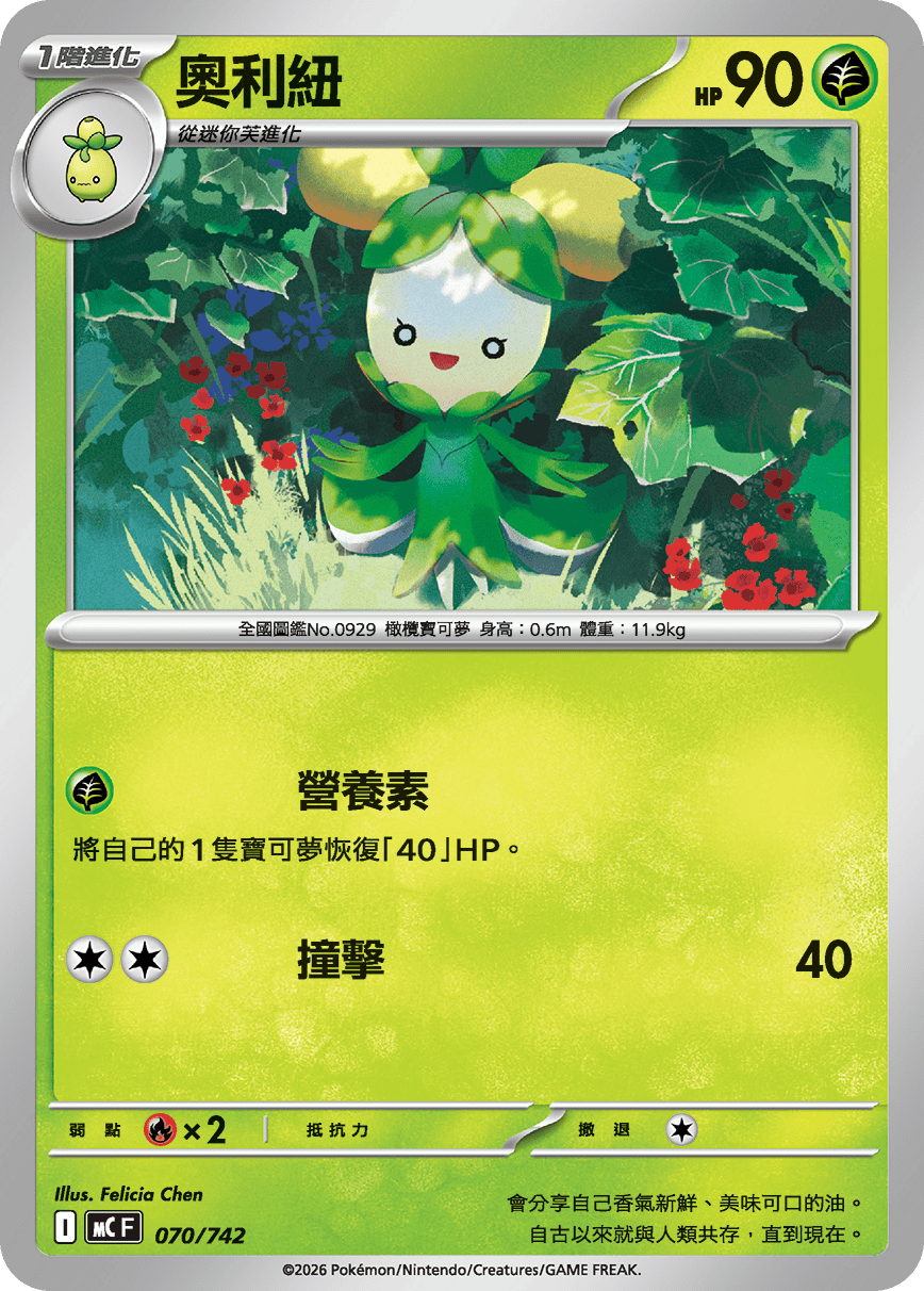 MCF 070/742 奧利紐