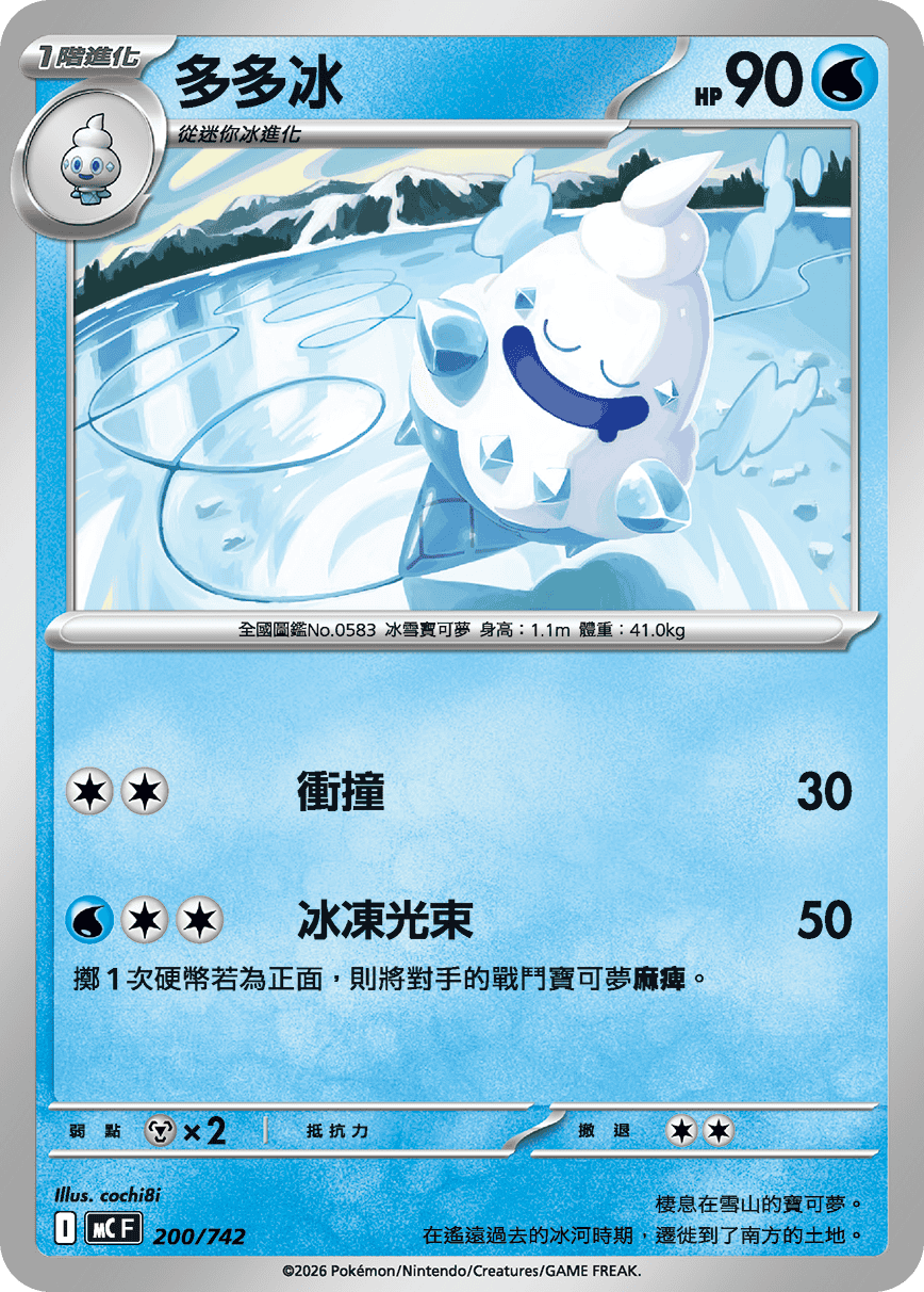 MCF 200/742 多多冰