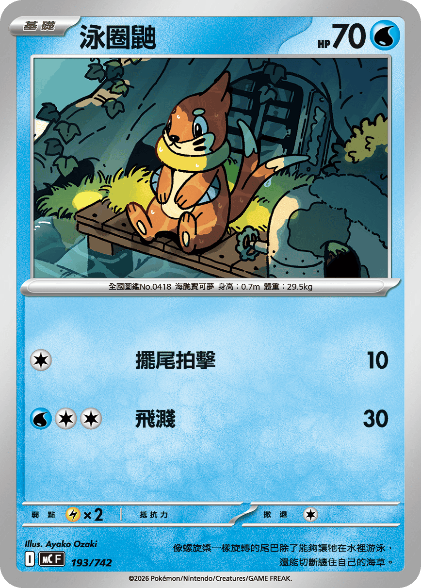 MCF 193/742 泳圈鼬