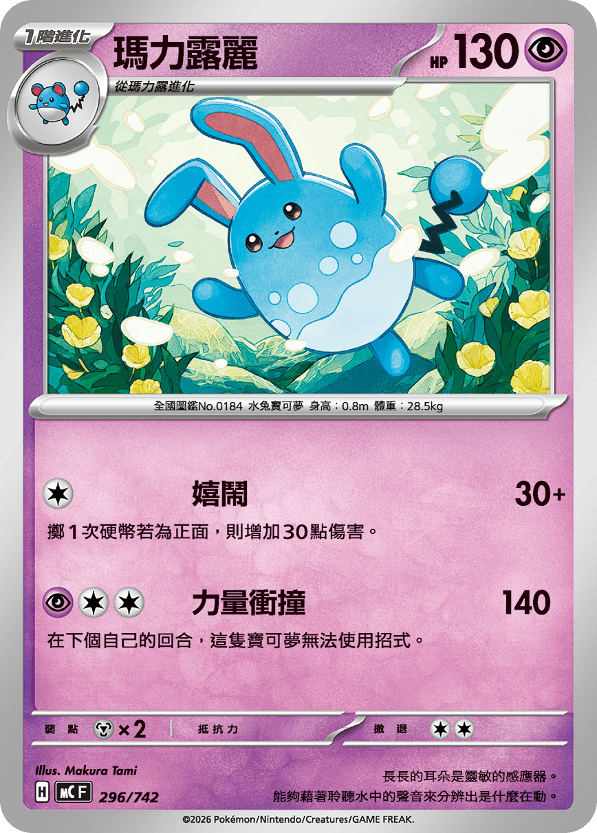 MCF 296/742 瑪力露麗