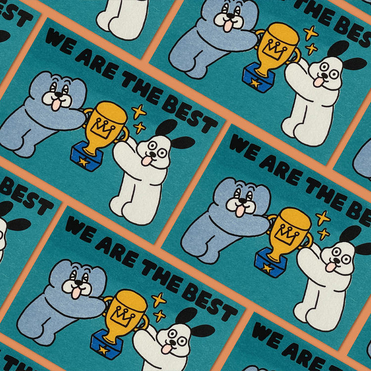 WE ARE THE BEST明信片