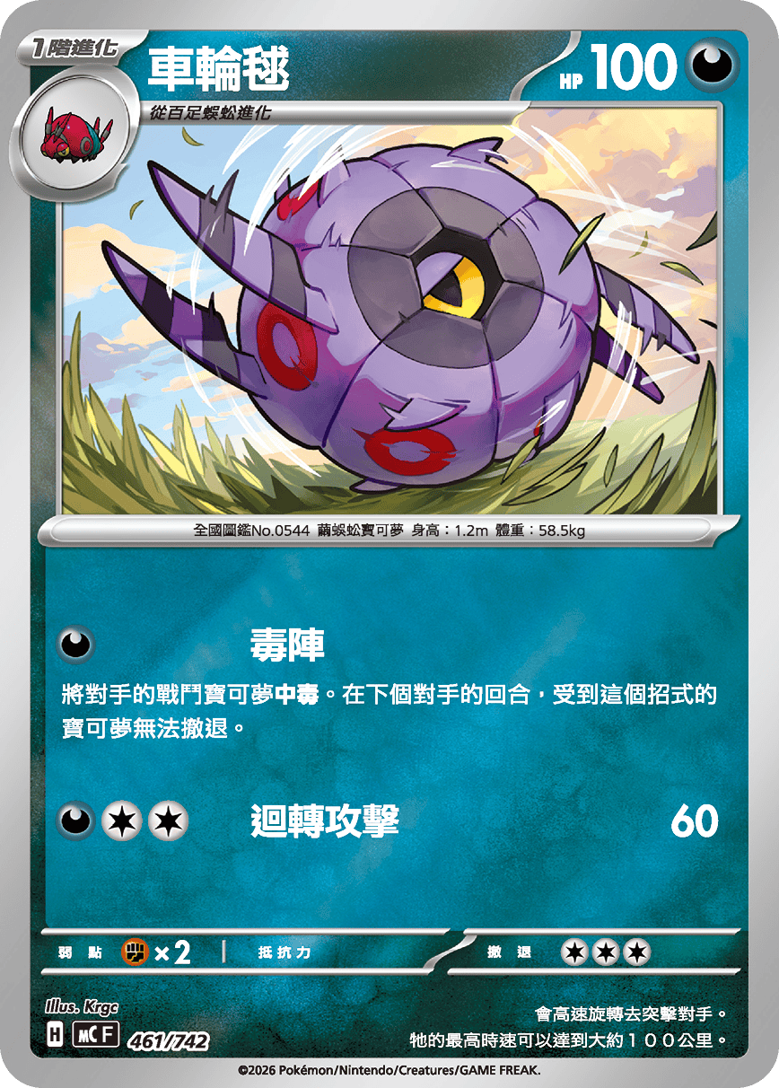 MCF 461/742 車輪毬