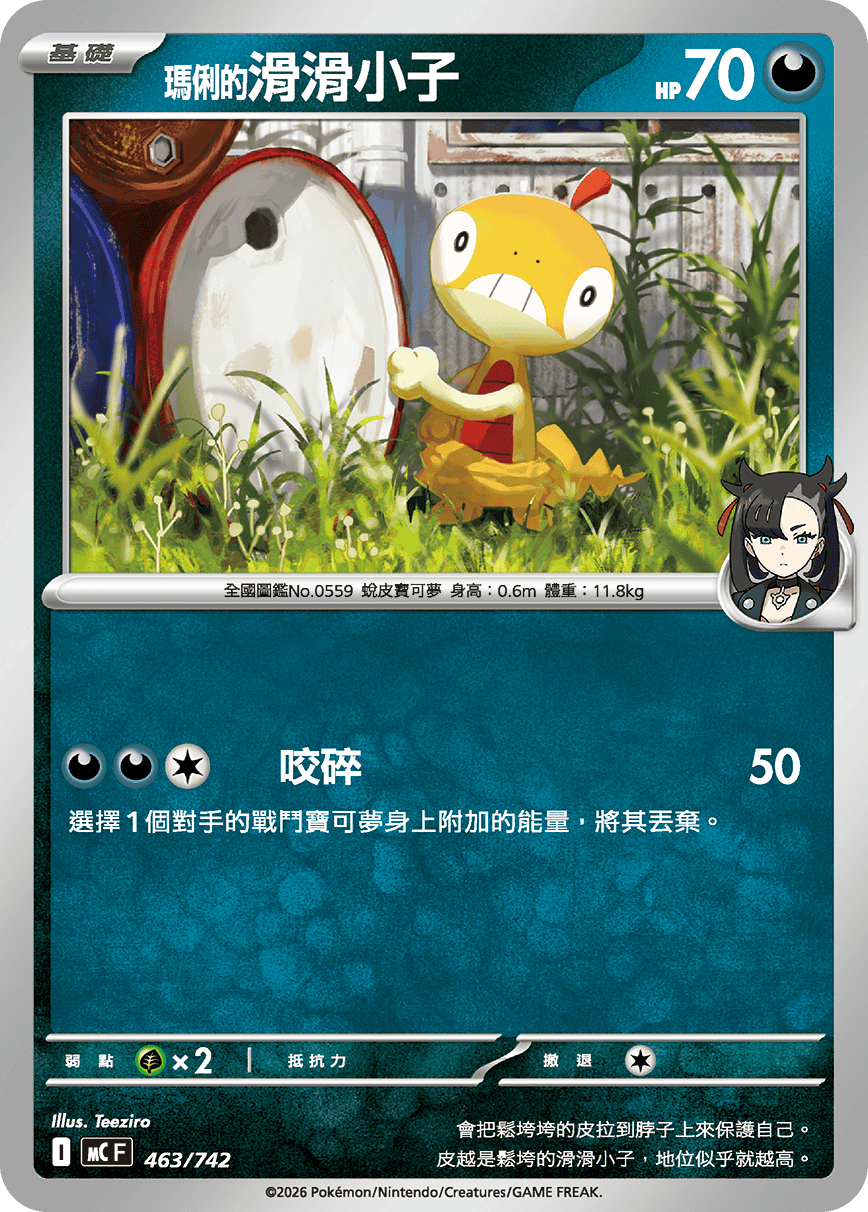 MCF 463/742 瑪俐的滑滑小子