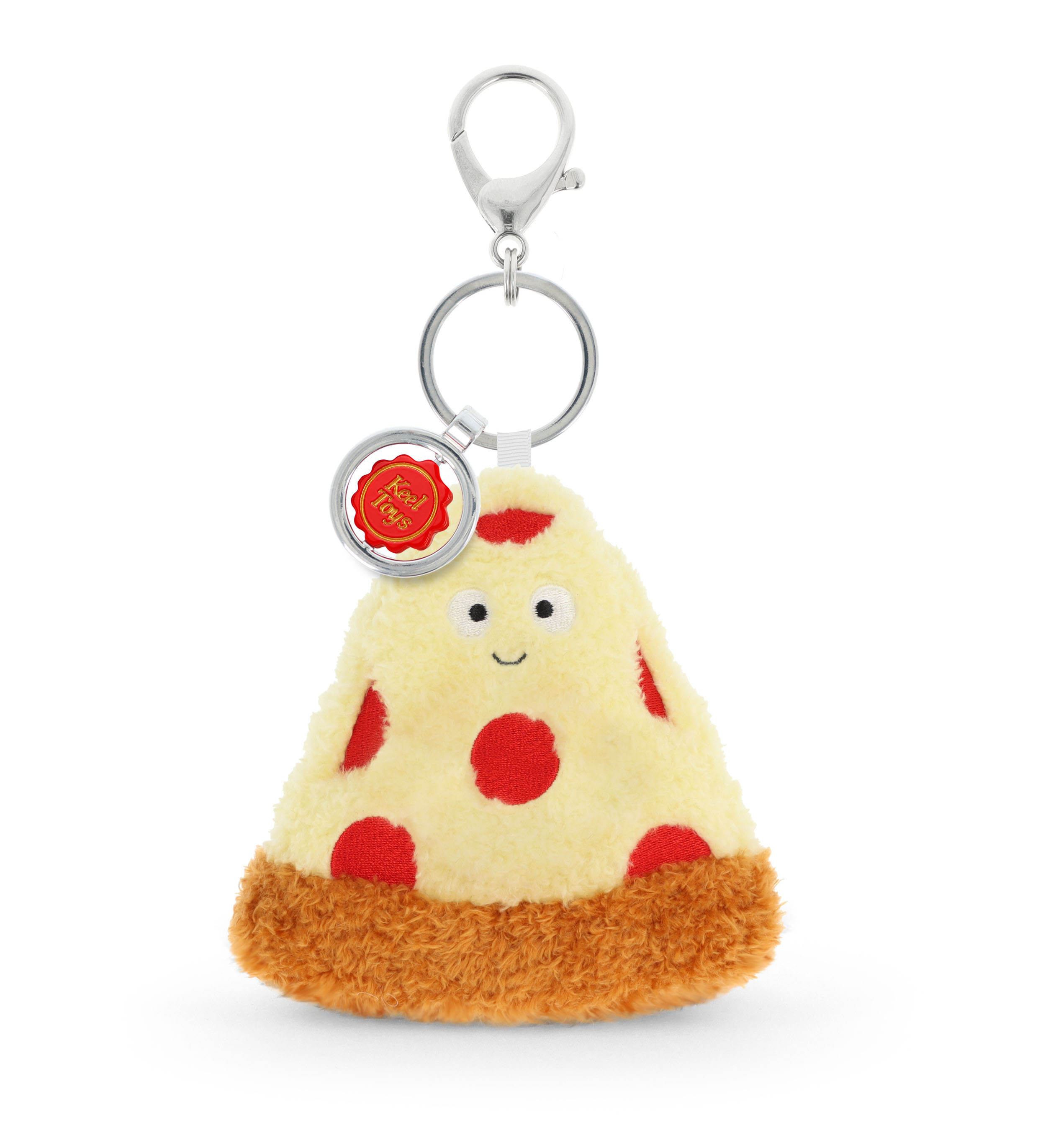 Keel Toys Keeleco Bag Charm Pizza 披薩 吊飾/鑰匙圈