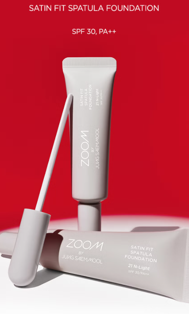 鄭瑄茉全新品牌🇰🇷ZOOM By JUNG SAEM MOOL 抹刀粉底 25ml