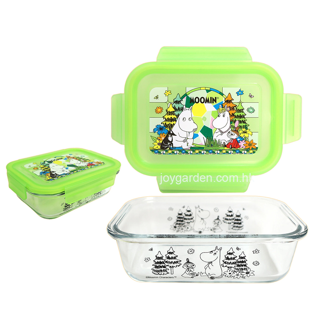 MMG14850 - 姆明640毫升玻璃保鮮盒