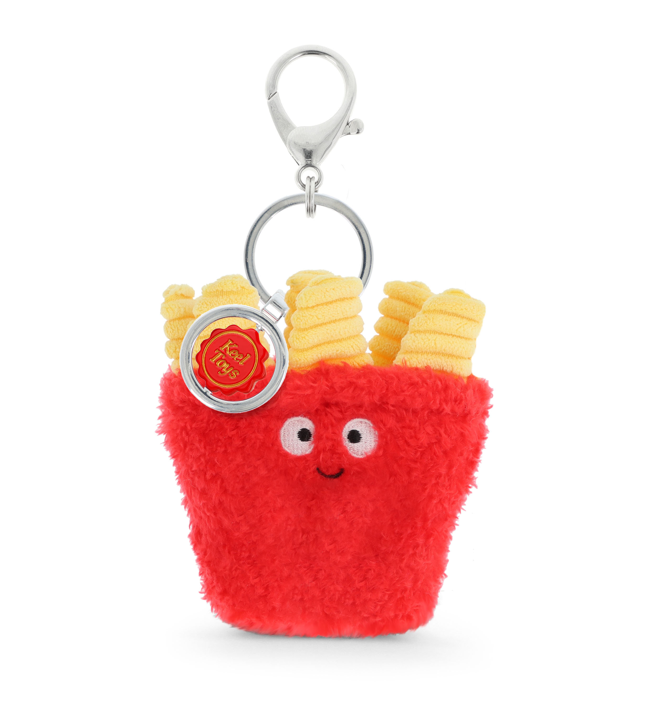 Keel Toys Keeleco Bag Charm Fries 薯條 吊飾/鑰匙圈