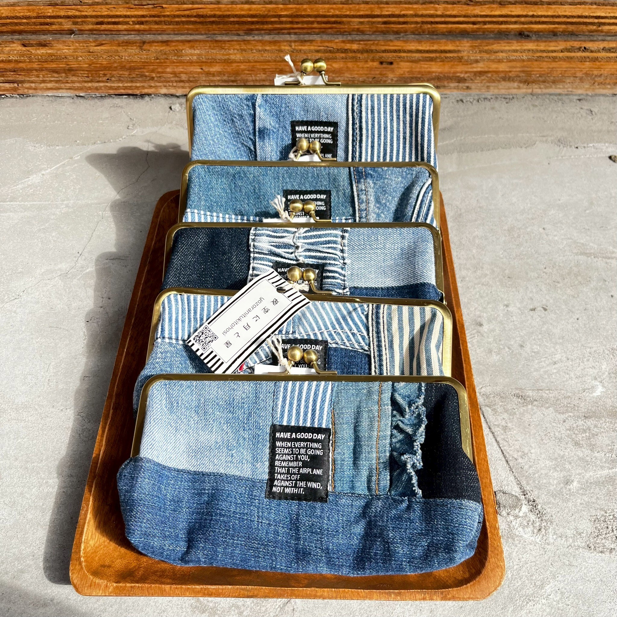 [夜空に月と星] 丹寧口金眼鏡盒 | yozora015