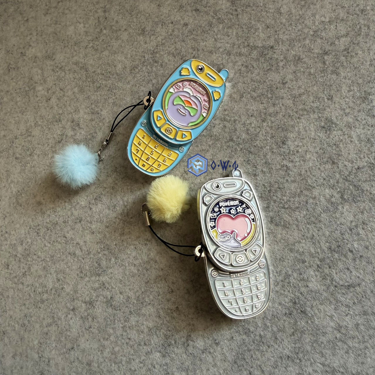 【OWN】Pokémon 寶可夢 韓國限定 扭蛋 吊飾 公仔 鐵質 滑蓋 手機 指定款 百變怪