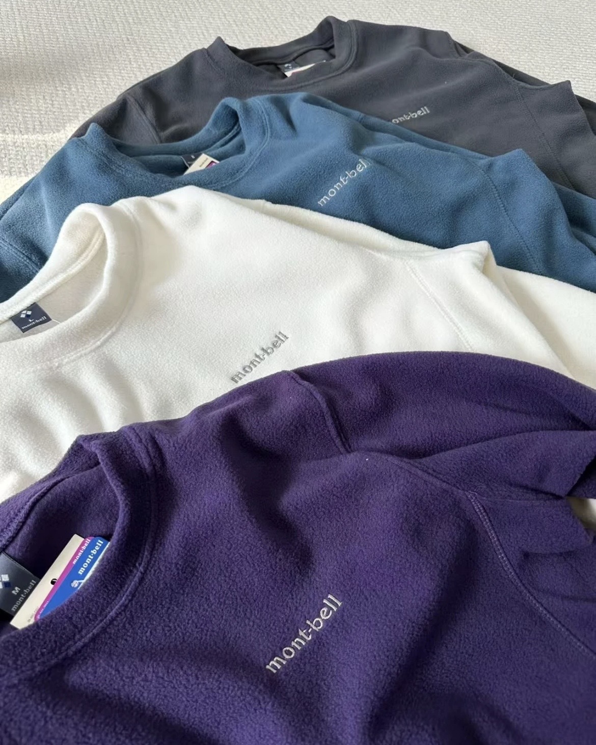 <日本超殺折扣⚡️>Mont Bell Climaplus 100 彈性 透氣 內搭 薄長袖 四色