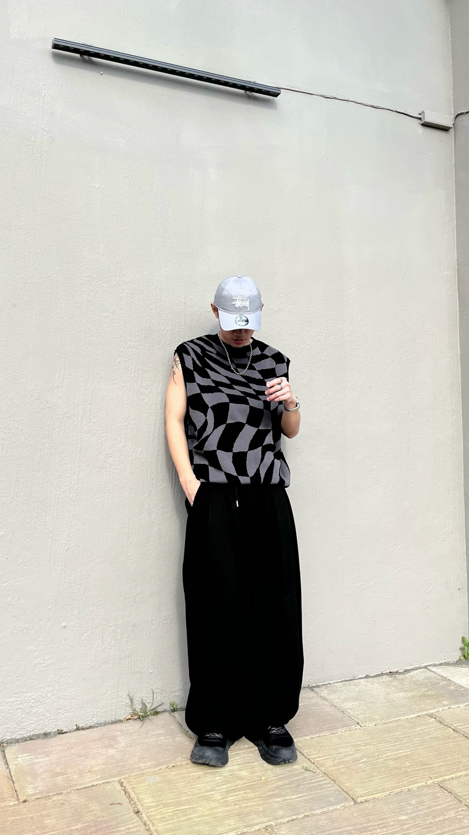 正韓 立體版針織背心