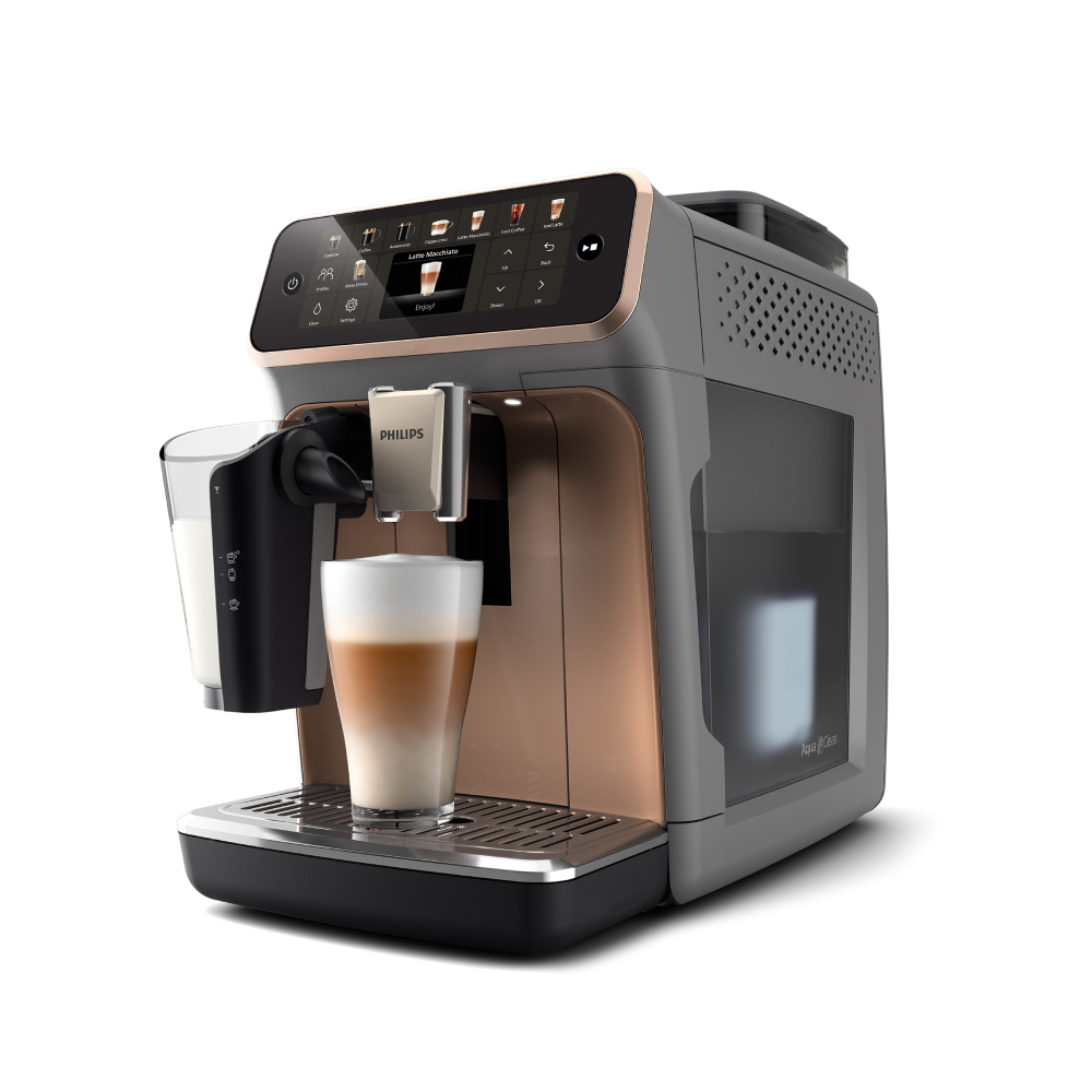【PHILIPS】LatteGo雙溫萃取全自動義式咖啡機-EP55系列 贈 6組湛盧咖啡豆兌換序號(共18包)
