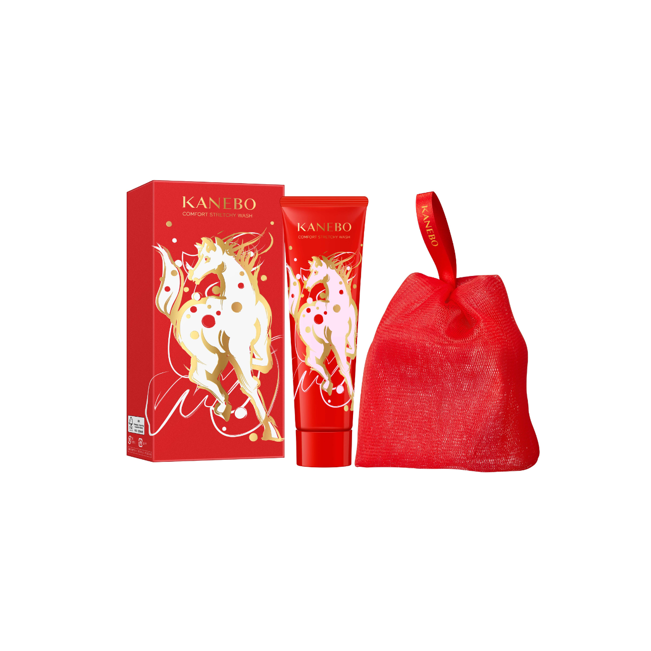 KANEBO 盈潤絲滑潔面霜  賀年限定版