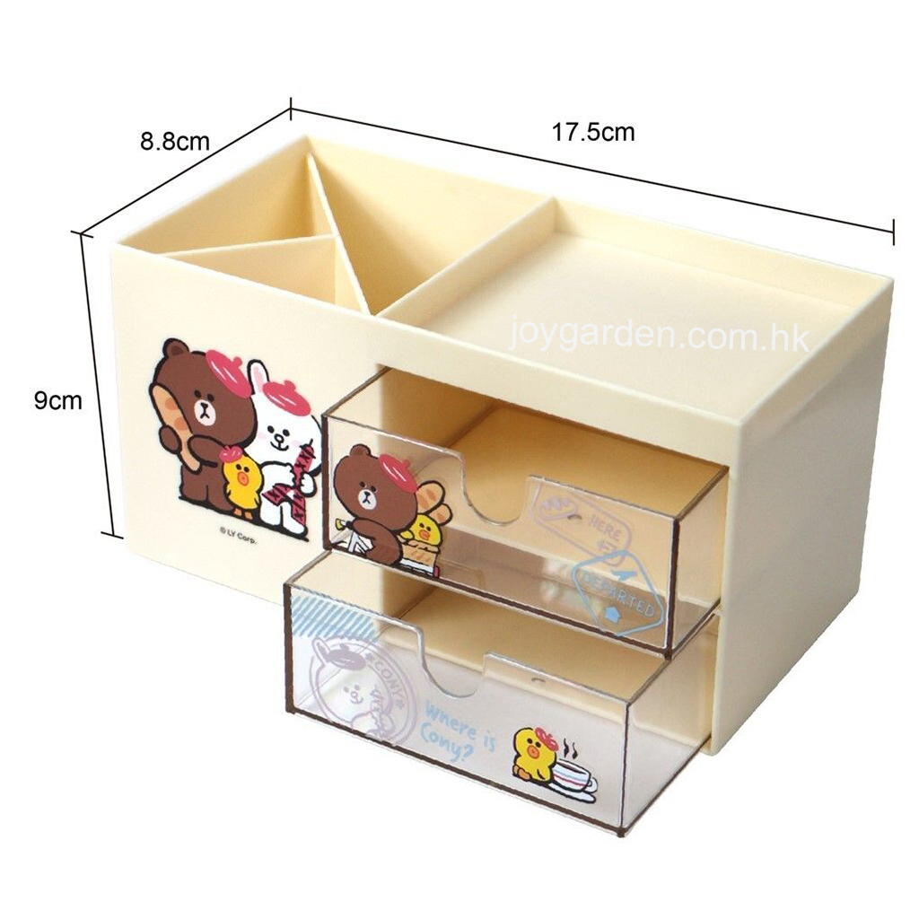 LFP15013 - LINE FRIENDS 抽屜桌面收納盒