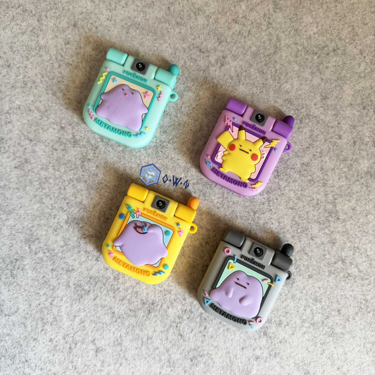 【OWN】Pokémon 寶可夢 韓國限定 扭蛋 吊飾 公仔 快閃店 聖誕限定 折疊機 手機 變圖 百變怪