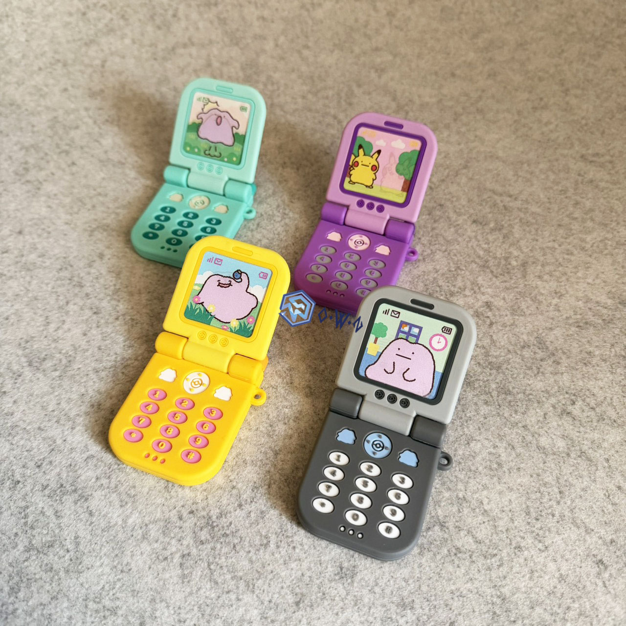 【OWN】Pokémon 寶可夢 韓國限定 扭蛋 吊飾 公仔 快閃店 聖誕限定 折疊機 手機 變圖 百變怪