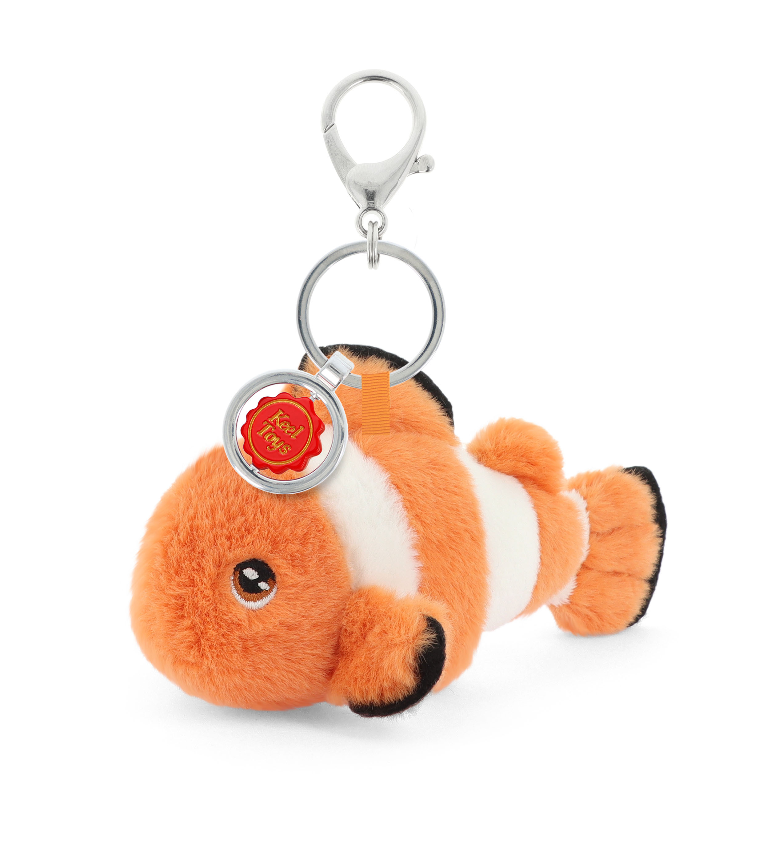 Keel Toys Keeleco Bag Charm Clownfish 小丑魚 吊飾/鑰匙圈