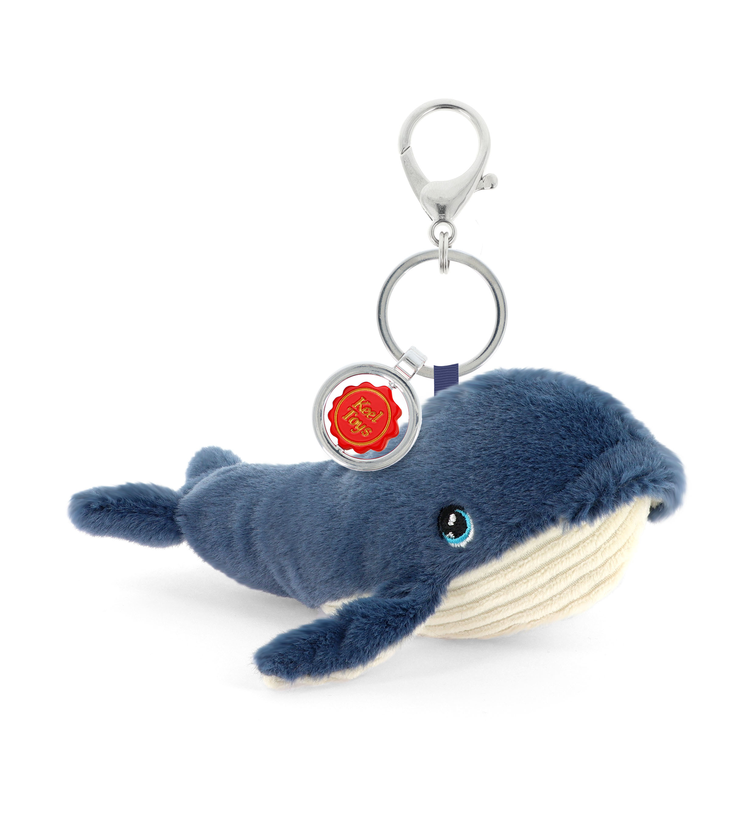 Keel Toys Keeleco Bag Charm Whale 鯨魚 吊飾/鑰匙圈
