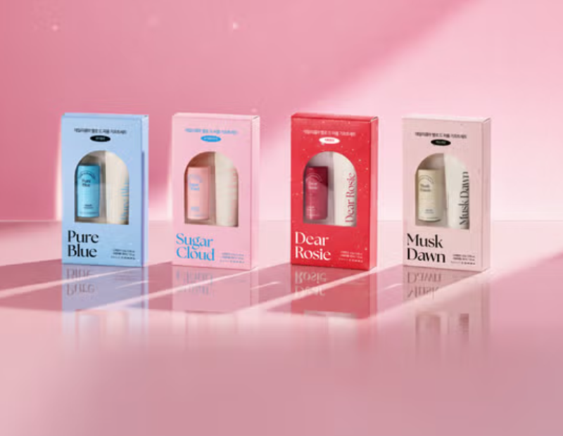 韓國 Daily Comma 香氛禮盒（固體香膏4.7g+香氛乳30ml）