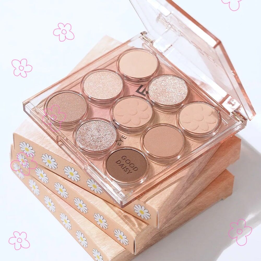 現 貨丨Amuse Eye Color Palette 限定版小雛菊 9 色眼影盤 03 Daisy