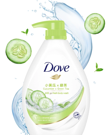 dove 小黃瓜x綠茶沐浴乳1kg