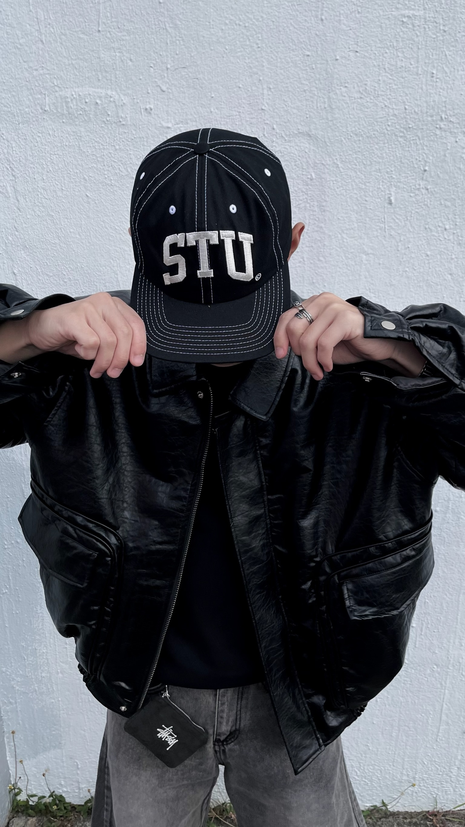 Stussy x New Era MID-DEPTH STU ARCH STRAPBACK CAP 棒球板帽