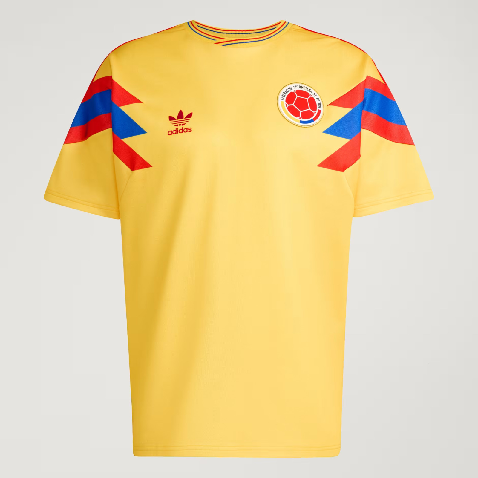 1990 Colombia Retro Home Shirt with 10 Valderrama