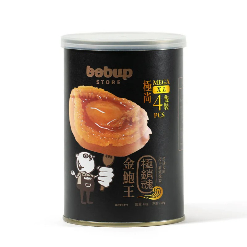 260113 極銷魂 金鮑王 4隻裝鮑魚 (80克)