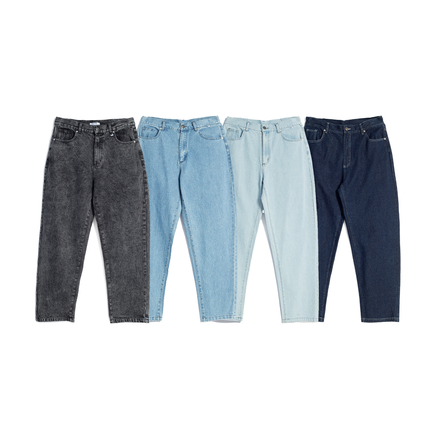 【車庫服飾】SHADOW DN-01 Racing Denim Pants / 寬版休閒單寧長褲