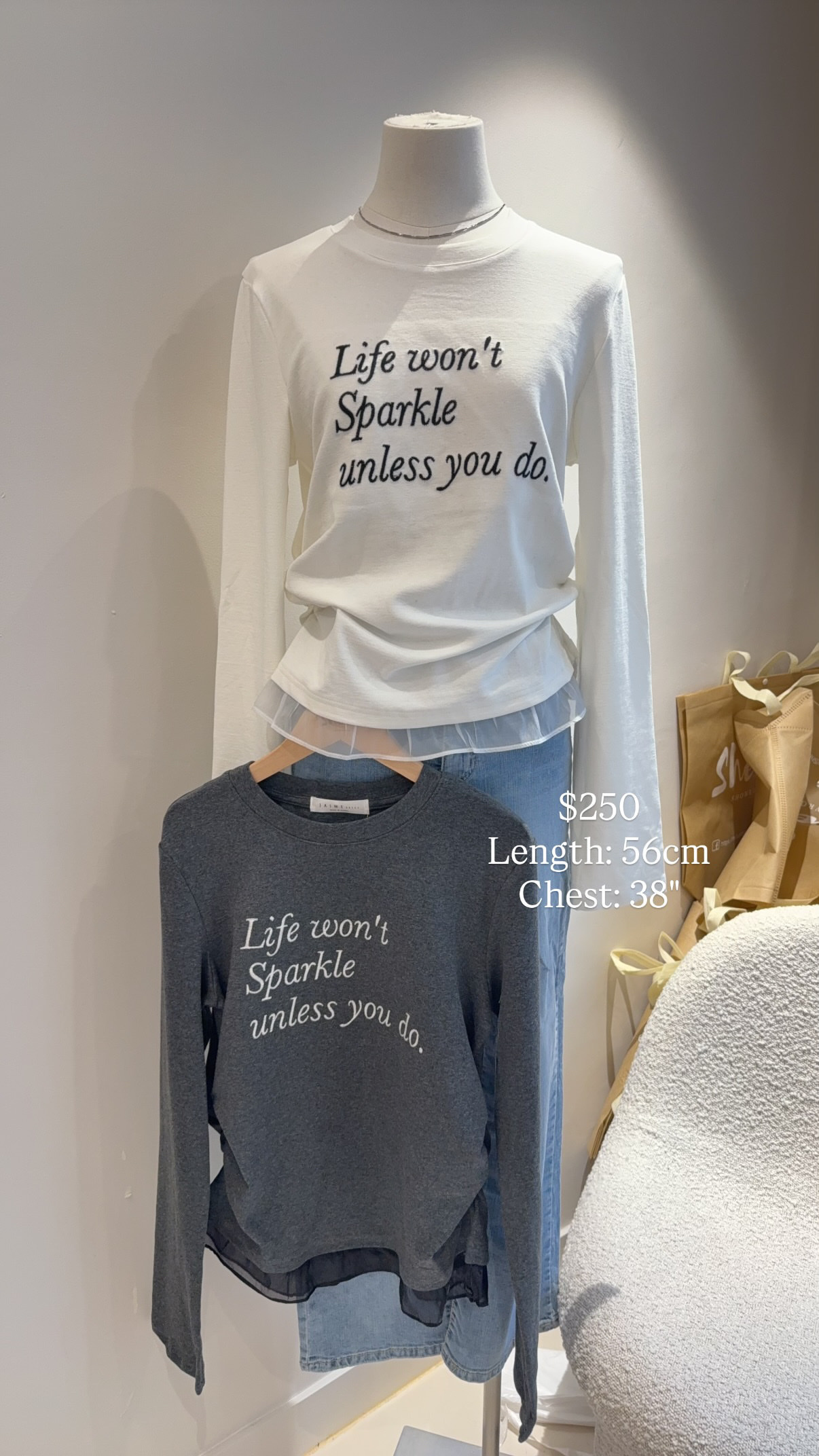 Life字Tee