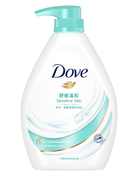 dove 舒敏溫和滋養柔膚沐浴露1kg