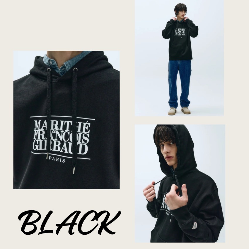260113 Marithe Francois Girbaud Classic Logo Hoodie (四色)