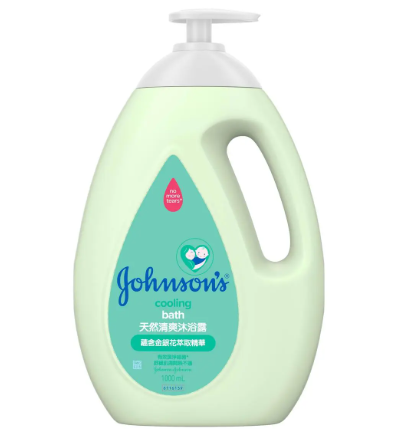 強生天然清爽沐浴露1000ml
