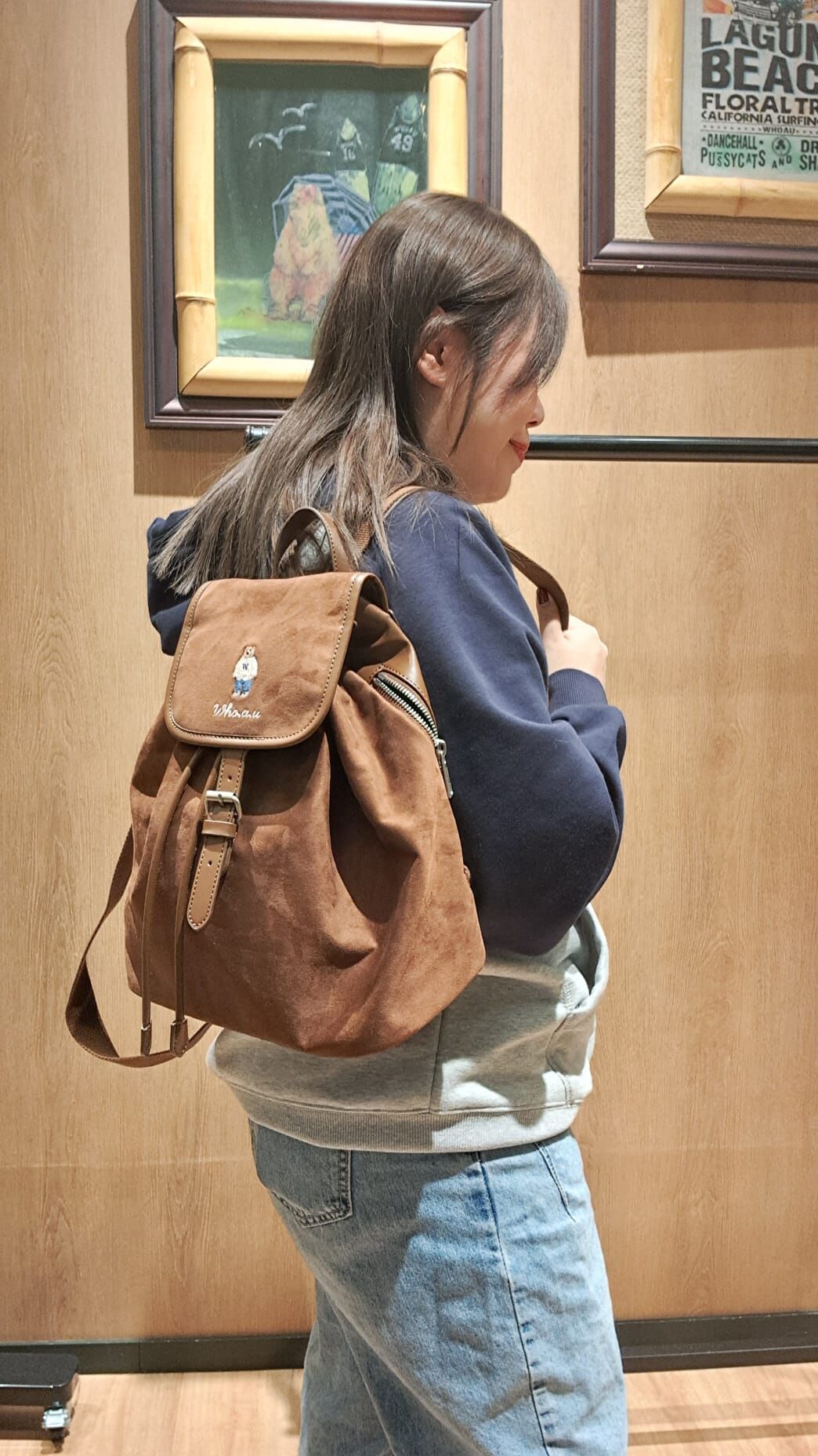 韓國代購🍊WHO.A.U🍊 WHBGF4T31A 背囊