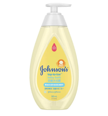 強生top-to-toe baby bath 洗髮沐浴露 500ml