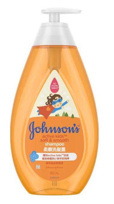 強生孩童柔順洗髮露 800ml