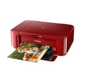 Canon PIXMA MG3670 Multi-Function Photo Printer - Red 138031099
