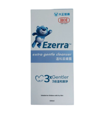 ezerra溫和潔膚露 500ml