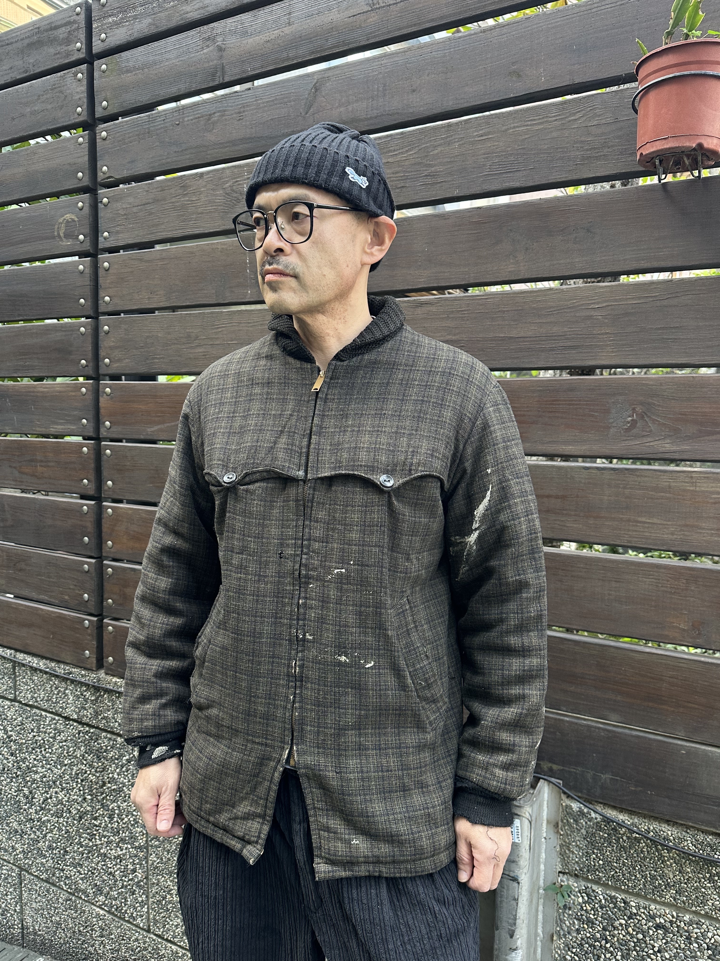 60’s Wool Car Coat (Pharaoh Coat) “Hard-Worn”