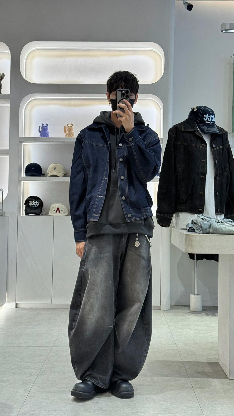 LJ034 美式 雙縫線 原色丹寧 夾克 外套