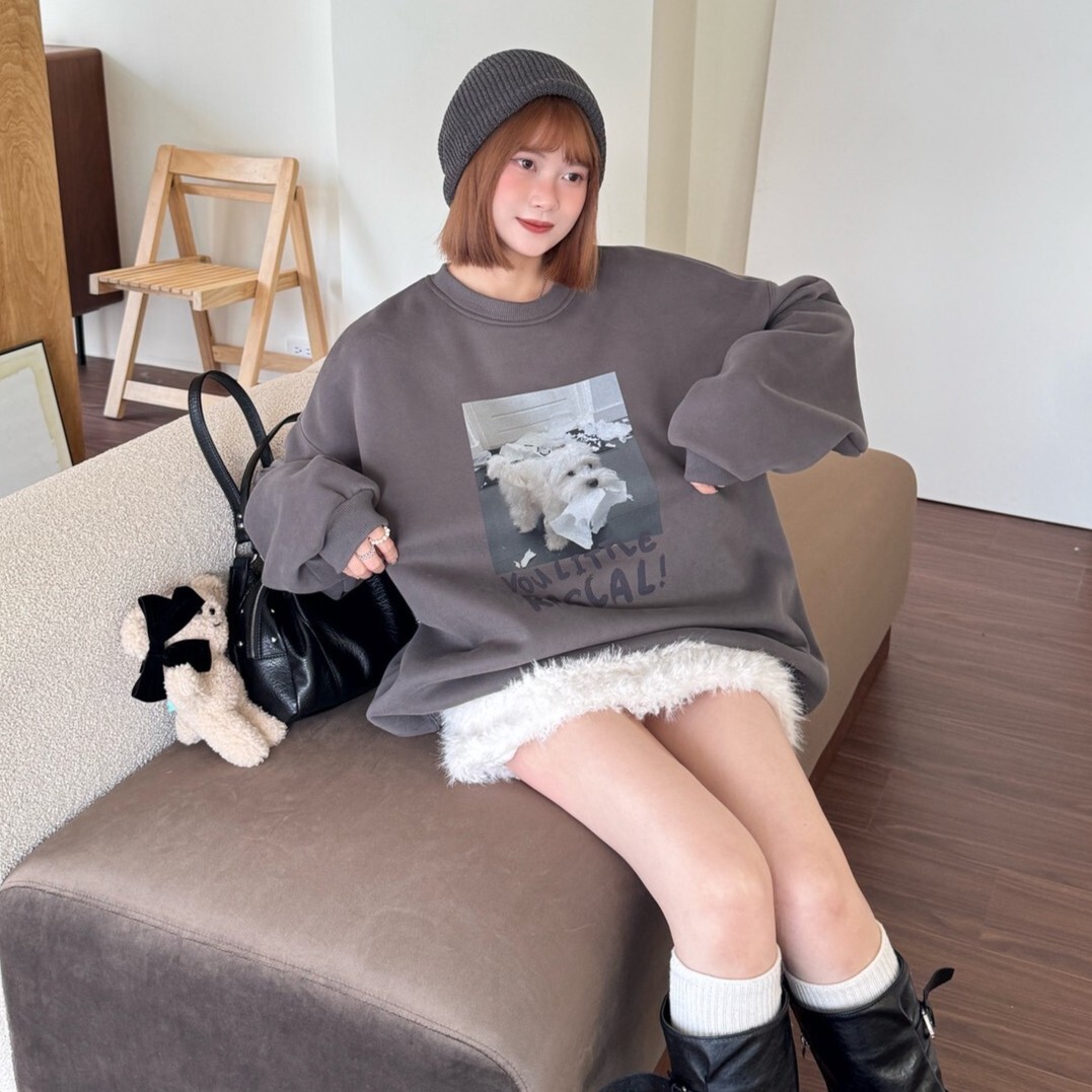 搗蛋修狗!印刷大學踢(加絨)