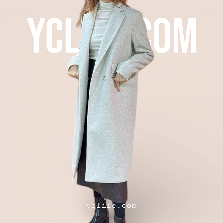 都會靜奢羊毛大衣